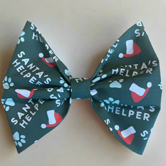 Santas Helper Bows