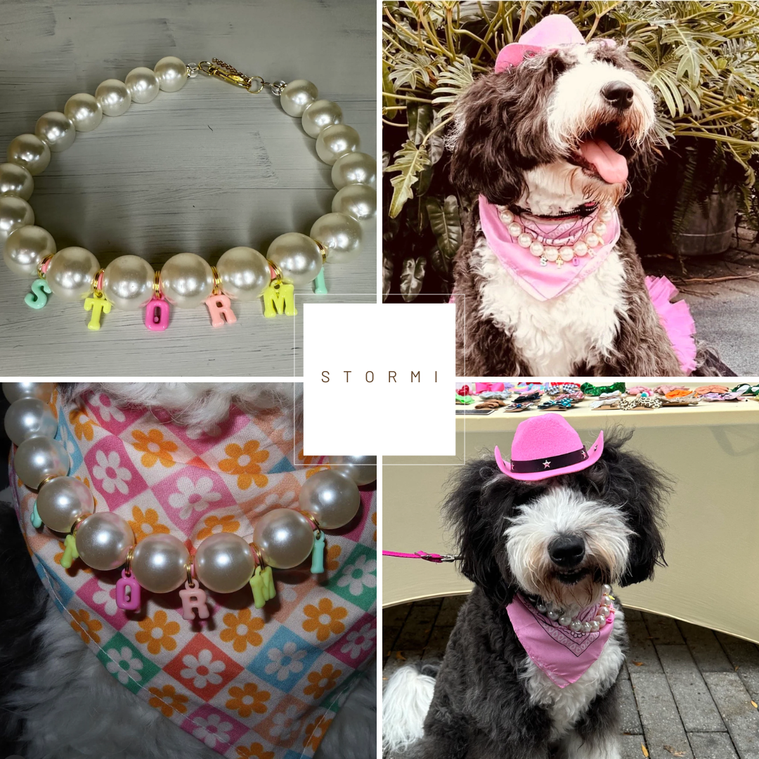 Custom Name with Letter Charms Necklace