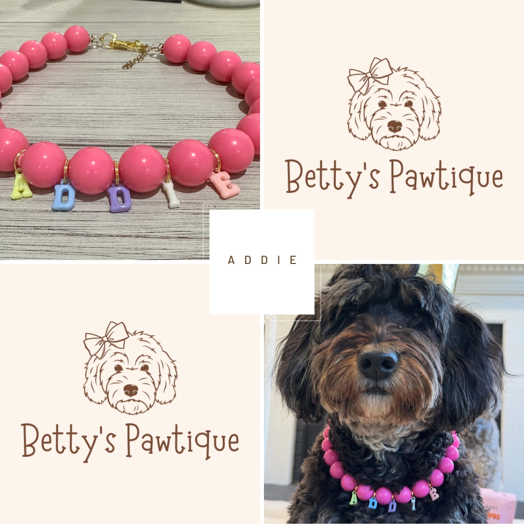 Custom Name with Letter Charms Necklace