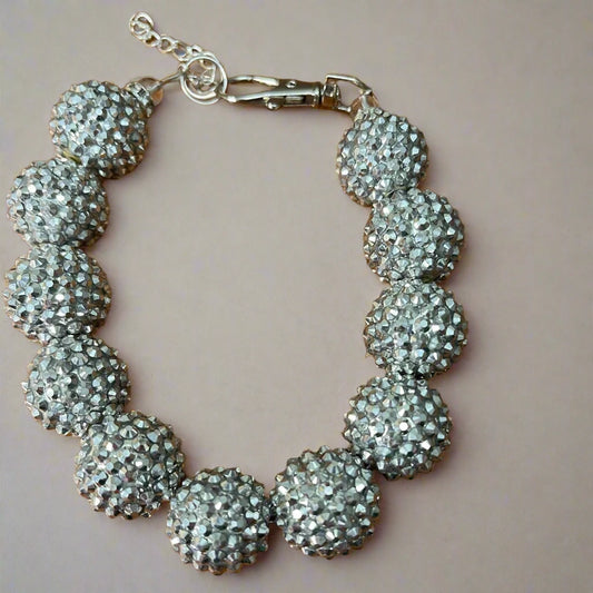 Silver Rhinestone Necklace