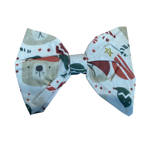 A Beary Beary Christmas Bow