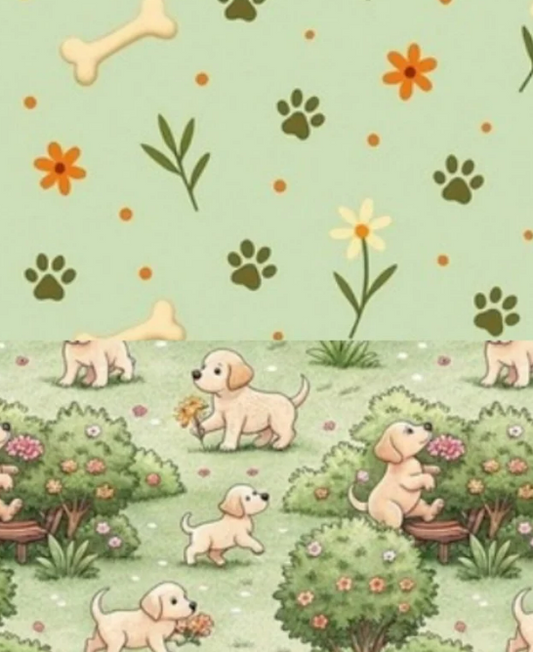 Paws in Bloom Bandana