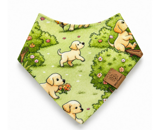 Paws in Bloom Bandana